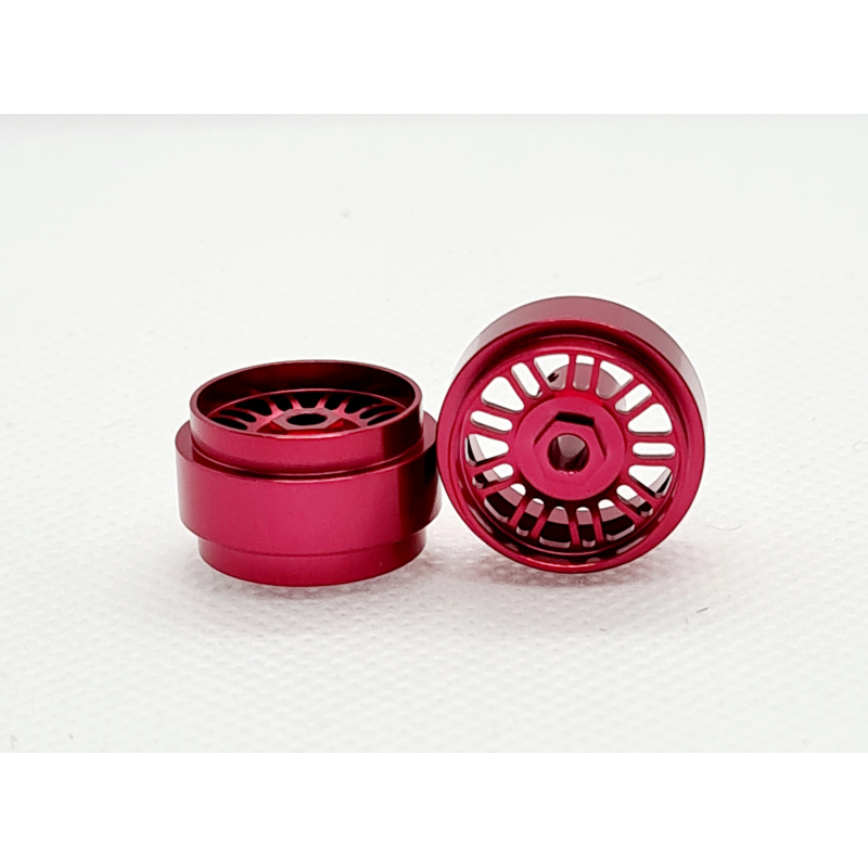                                     STAFFS38 16.9 x 8.5MM Red BBS Style Alloy Wheels (Front) (2 pcs)