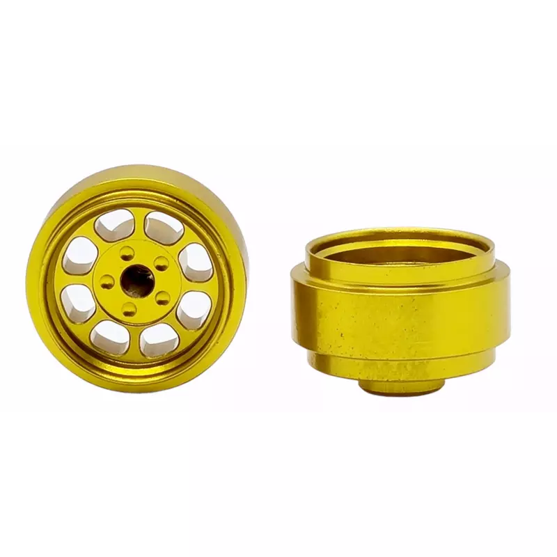  STAFFS79 Classic 15.8 x 8.5mm Alloy Gold Wheel (2 pcs)