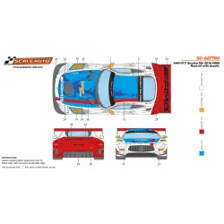 Scaleauto SC-6278RD AMG GT3 Suzuka 10h 2018 n.888 Kit course avec décalcomanies