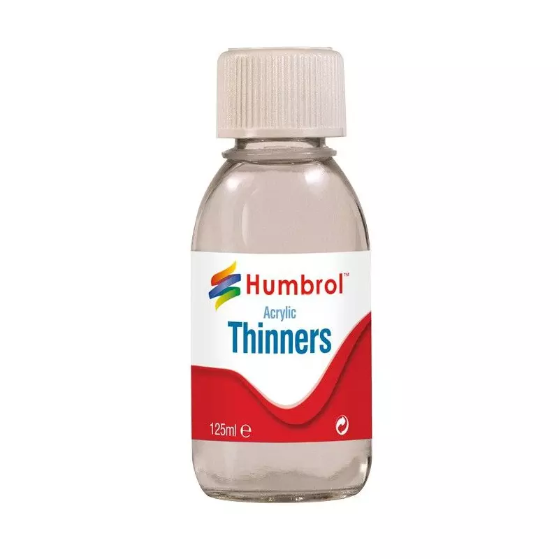  Humbrol AC7433 Acrylic Thinners - 125ml Bottle