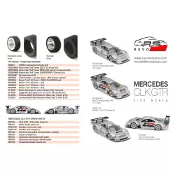 RevoSlot RS0093 Mercedes-Benz CLK GTR - No.10 Warsteiner