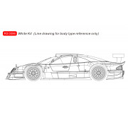 RevoSlot RS0096 Mercedes-Benz CLK GTR White kit