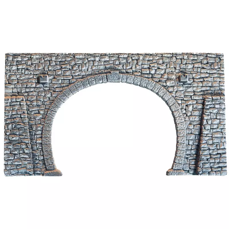  NOCH 58248 Tunnel-Portal, 2-gleisig, 23,5 x 13 cm