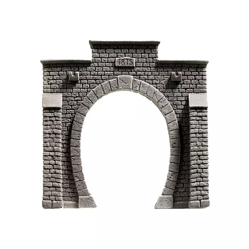 NOCH 58051 Tunnel-Portal, 1-gleisig, 13,5 x 12,5 cm