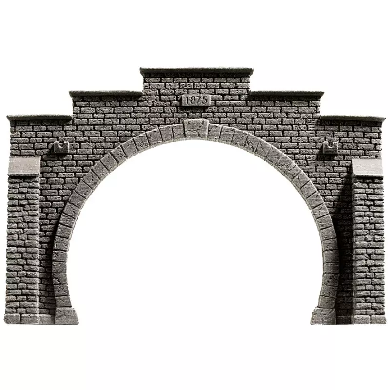  NOCH 58052 Tunnel-Portal, 2-gleisig, 21 x 14 cm