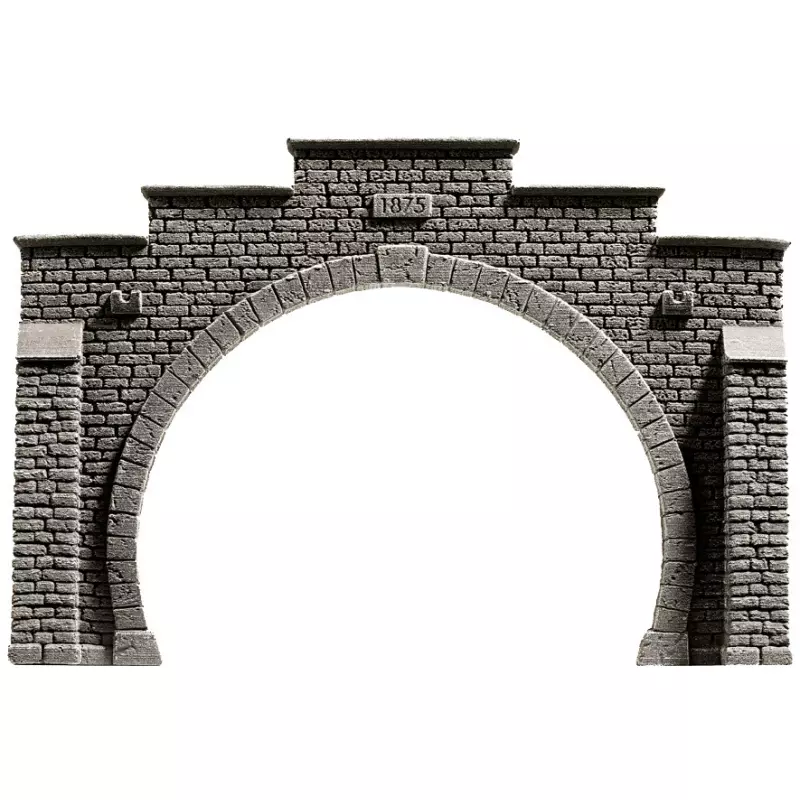 NOCH 58052 Tunnel-Portal, 2-gleisig, 21 x 14 cm