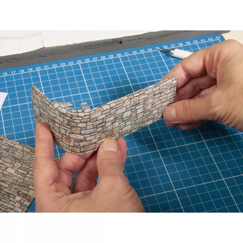 Cardboard Sheet - Irregular Pavement Cardboard Sheet - Irregular Pavement