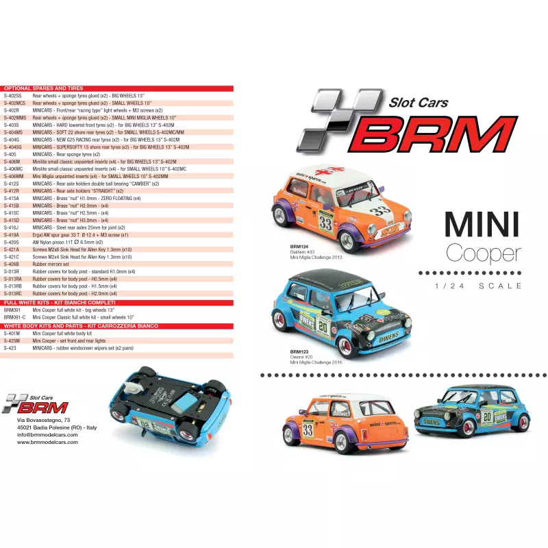BRM MINI COOPER - Owens n.20 - Mini Miglia Challenge 2016