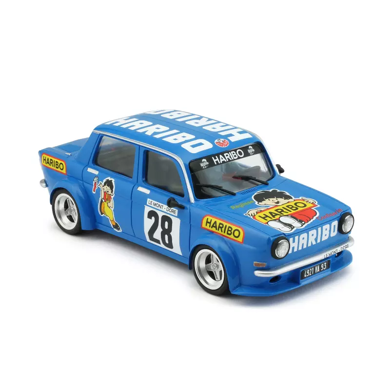 BRM SIMCA 1000 RALLYE 2 - Haribo Blue n.28 – Championnat de France des Montagnes 1978