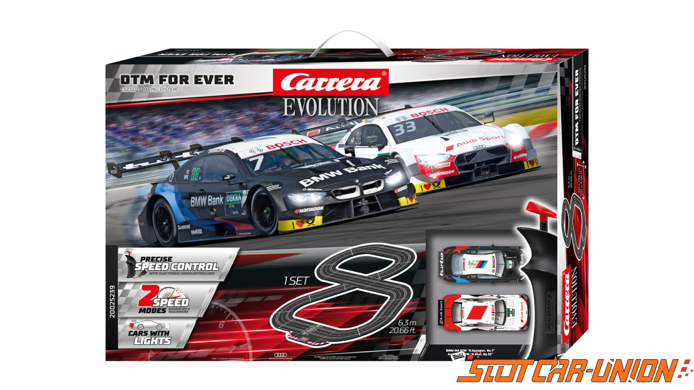 Carrera Evolution 25239 DTM For Ever Set - Slot Car-Union