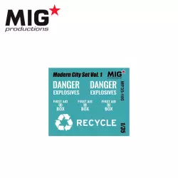 MIG Productions MP35-100 Modern City Set Vol. 1 1:35