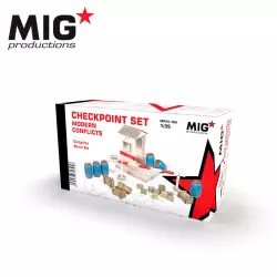 MIG Productions MP35-104 Checkpoint Set Modern Conflicts 1/35