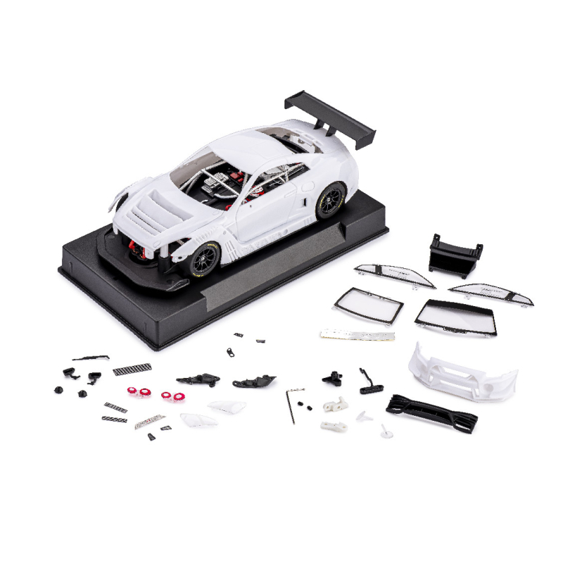                                     Slot.it CA49z White Kit Nissan GT-R Nismo GT3 with pre-painted and pre-assembled parts