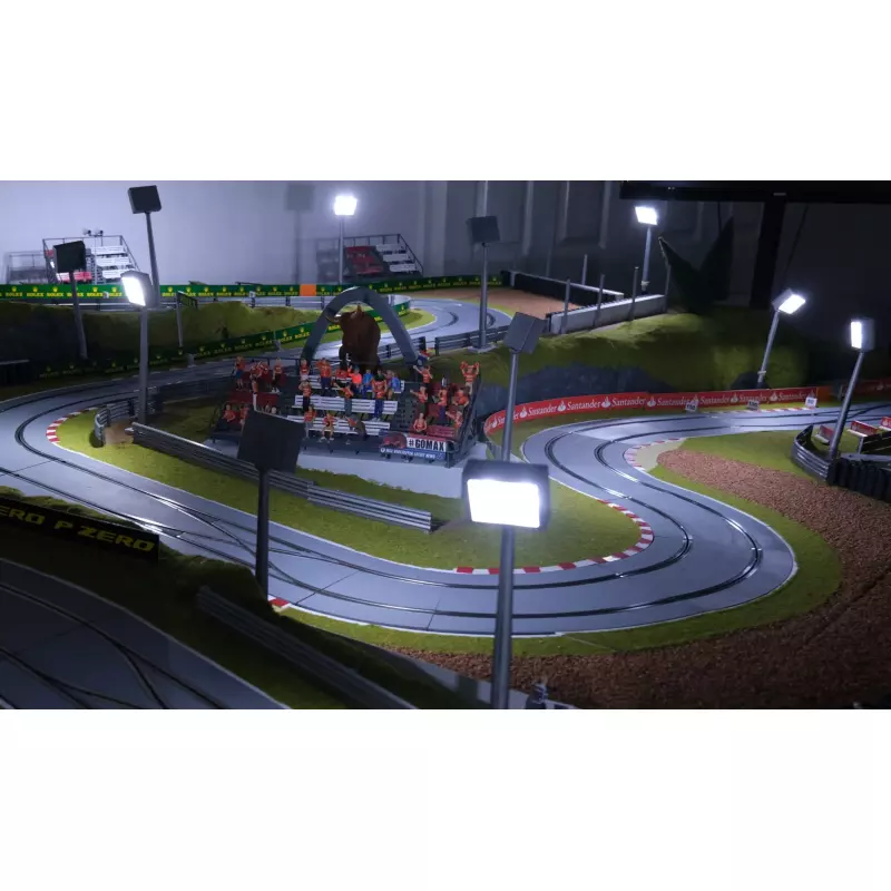 slot car track lighting