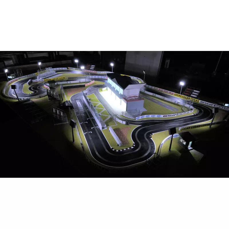  Slot Track Scenics TL-3 Éclairage de Piste (3 unités)