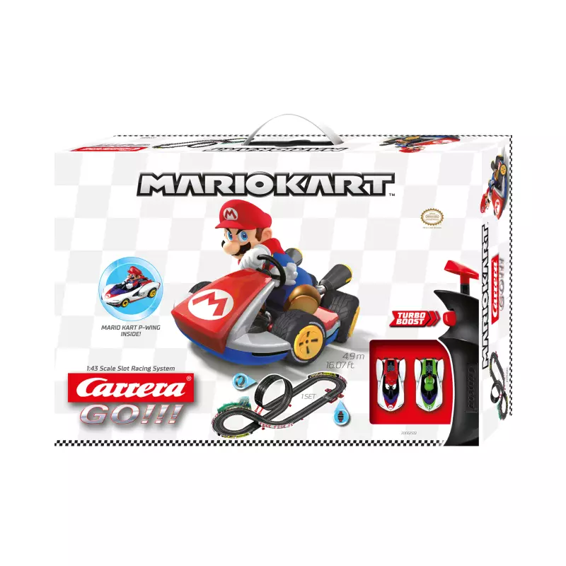 Mario kart go slot car set new arrivals