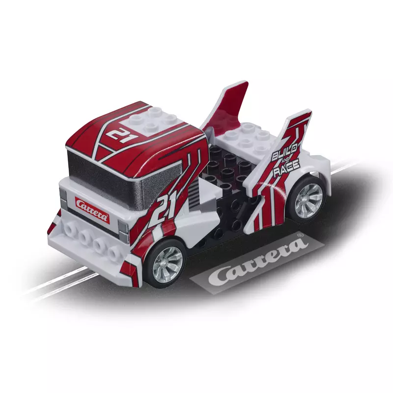 Carrera GO!!! 64191 Build 'n Race - Truck white