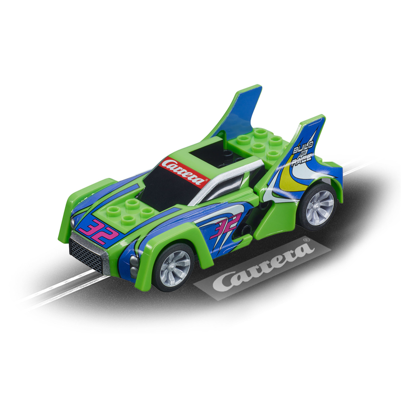                                     Carrera GO!!! 64192 Build 'n Race - Race Car green