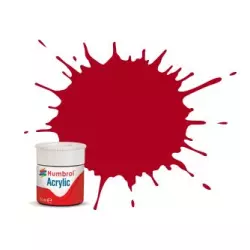 Humbrol AB0220 No. 220 Italian Red Gloss - 14ml Acrylic Paint