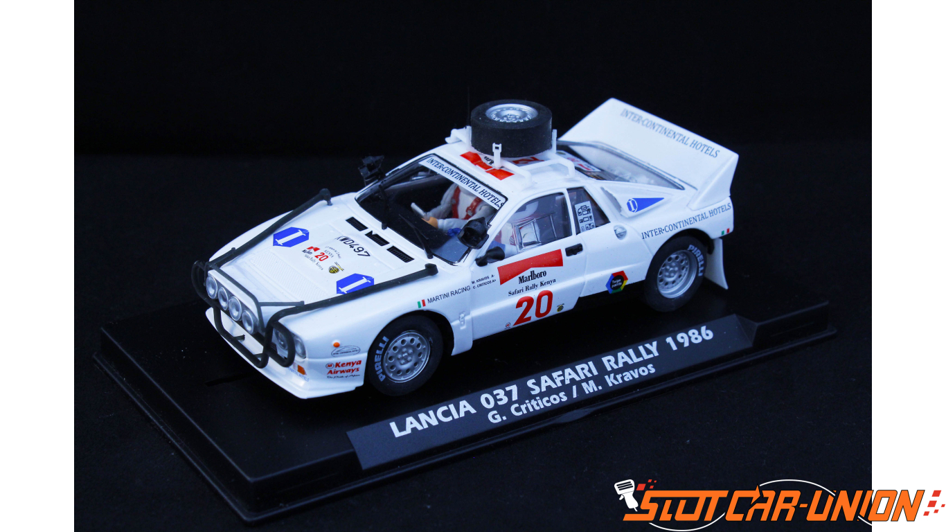 FLY A2030 Lancia 037 - Rally Safari 1986 - Slot Car-Union