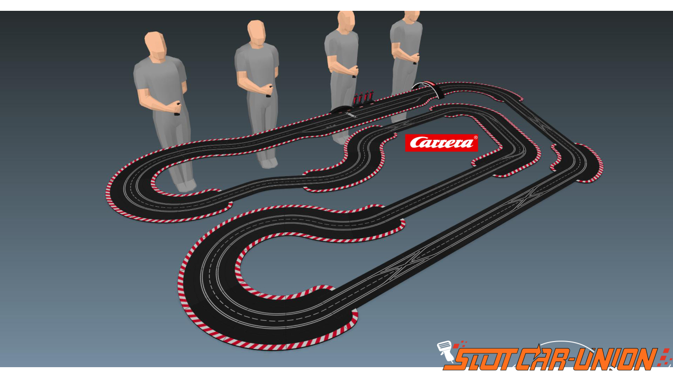 Nuremberg Circuit Carrera DIGITAL 132 - Slot Car-Union