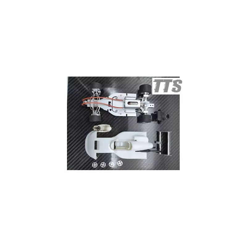 TTS MARCH 782 year 1977/78 Full White Kit - preassembled chassis