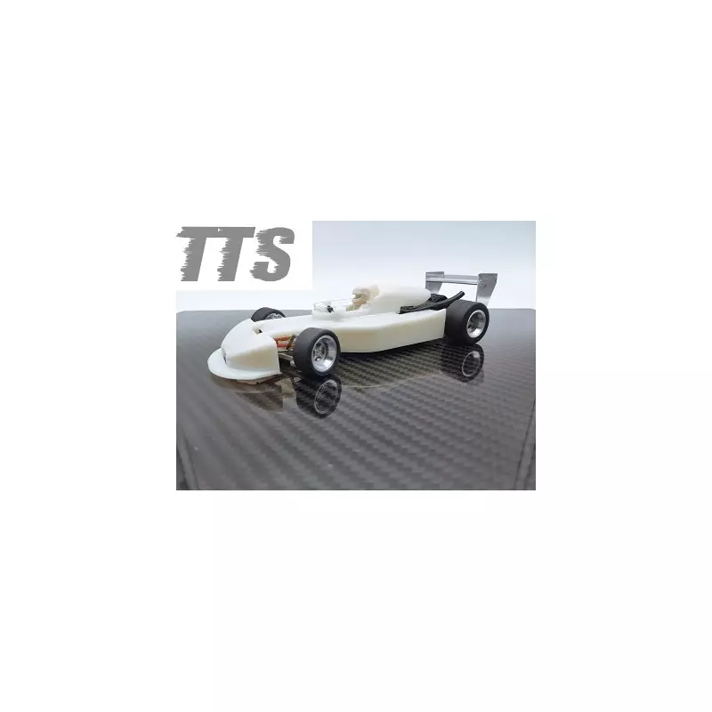 TTS MARCH 782 year 1977/78 Kit Blanc Complet - châssis préassemblé