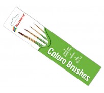 Humbrol AG4050 Coloro Brush Pack