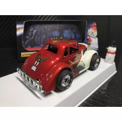 Pioneer P135 Santa Legends Racer '37 Dodge Coupe, Red/White