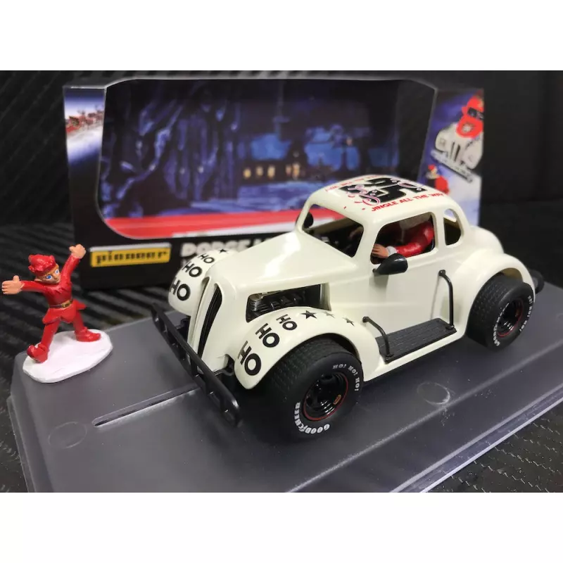  Pioneer P138-DS Santa Legends Racer '37 Dodge Coupe, White