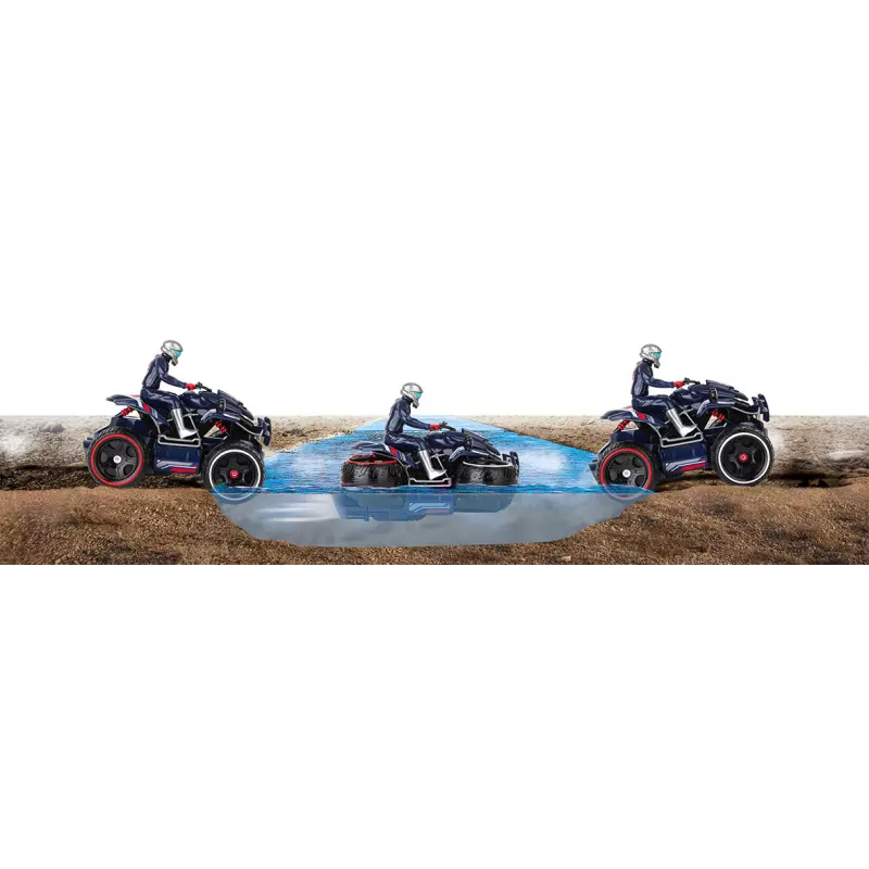 Carrera RC Red Bull Amphibious Quad Bike