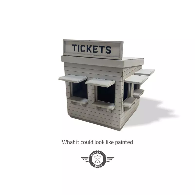 Magnetic Racing 039TO Goodwood Ticket Office (Pair)