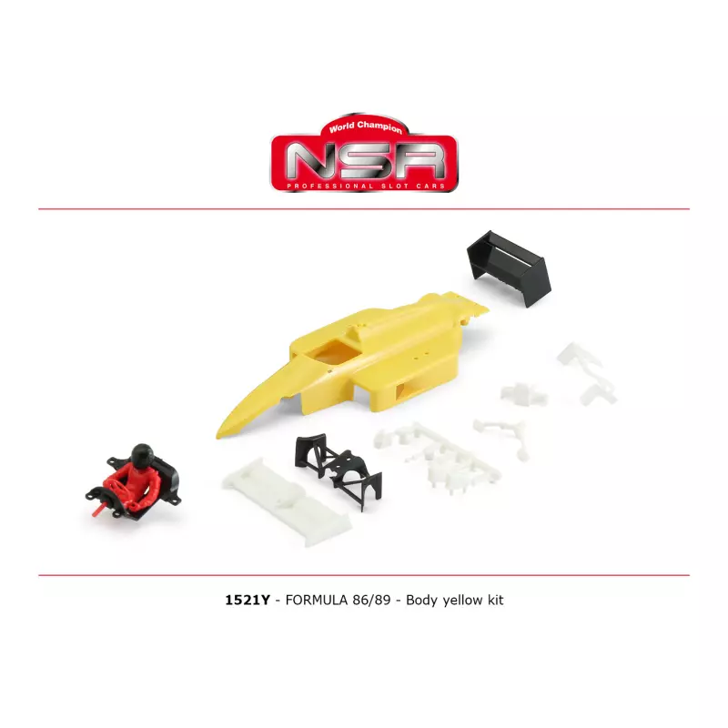  NSR 1521Y Formula 86/89 - Kit Carrosserie Jaune