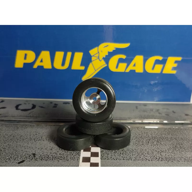 Paul Gage PGT-25105LMFT Urethane Tires 25x10x5mm (2 pcs)