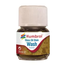 Humbrol AV0209 Enamel Wash Oil Stain - 28ml Enamel Paint