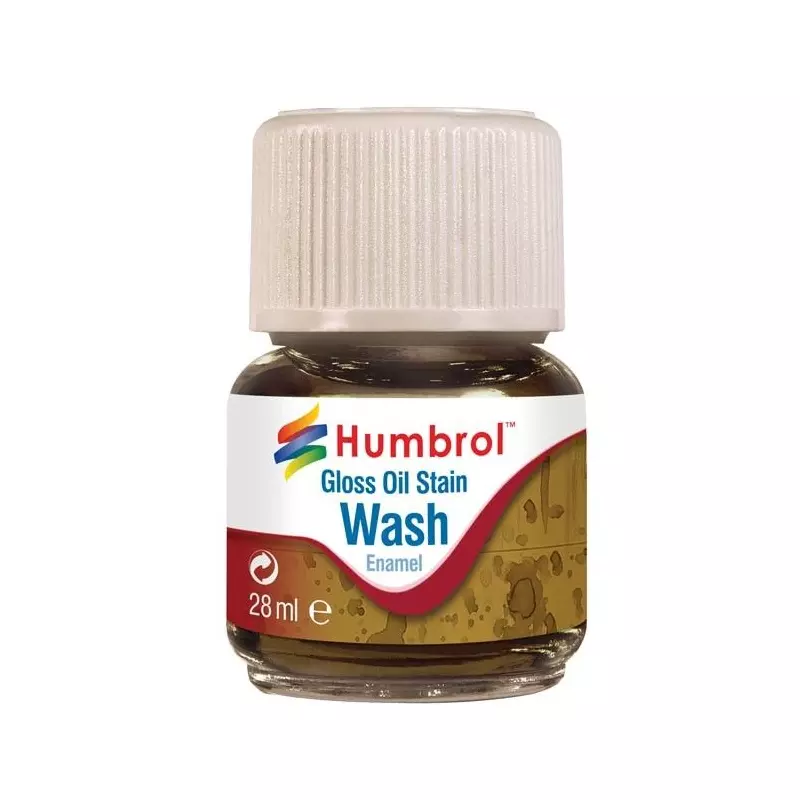  Humbrol AV0209 Enamel Wash Oil Stain - 28ml Enamel Paint
