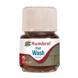 Humbrol AV0210 Enamel Wash Rust - 28ml Enamel Paint