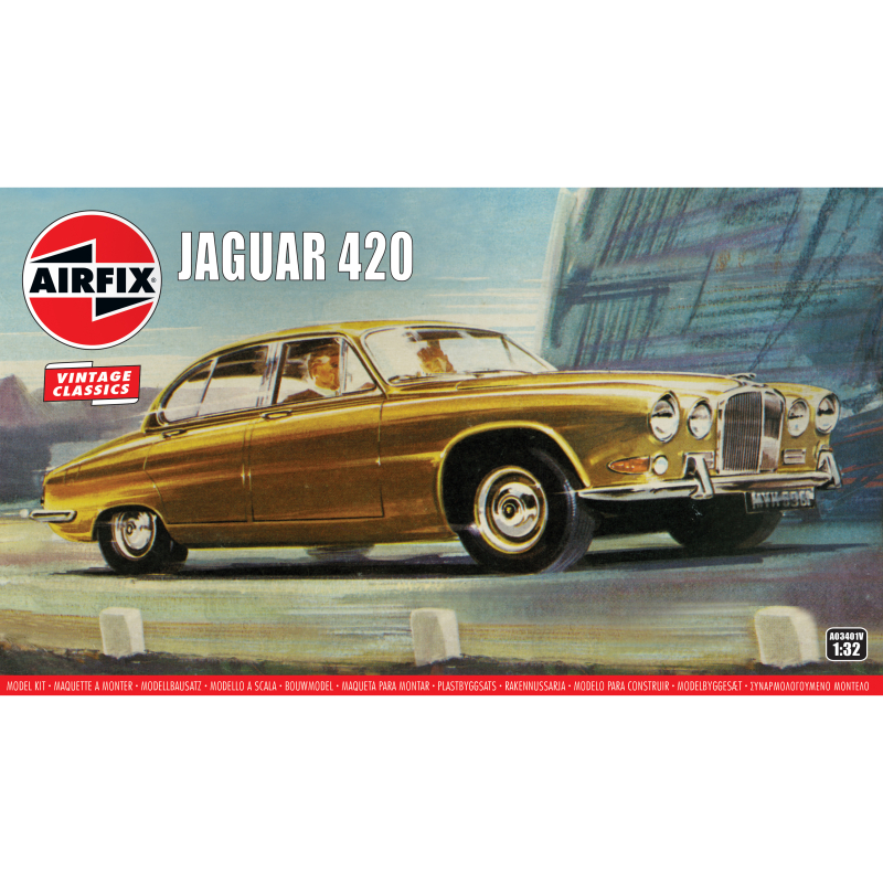                                     Airfix Vintage Classics - Jaguar 420