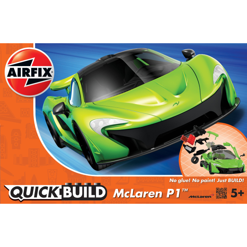                                      Airfix QUICK BUILD McLaren P1 Green
