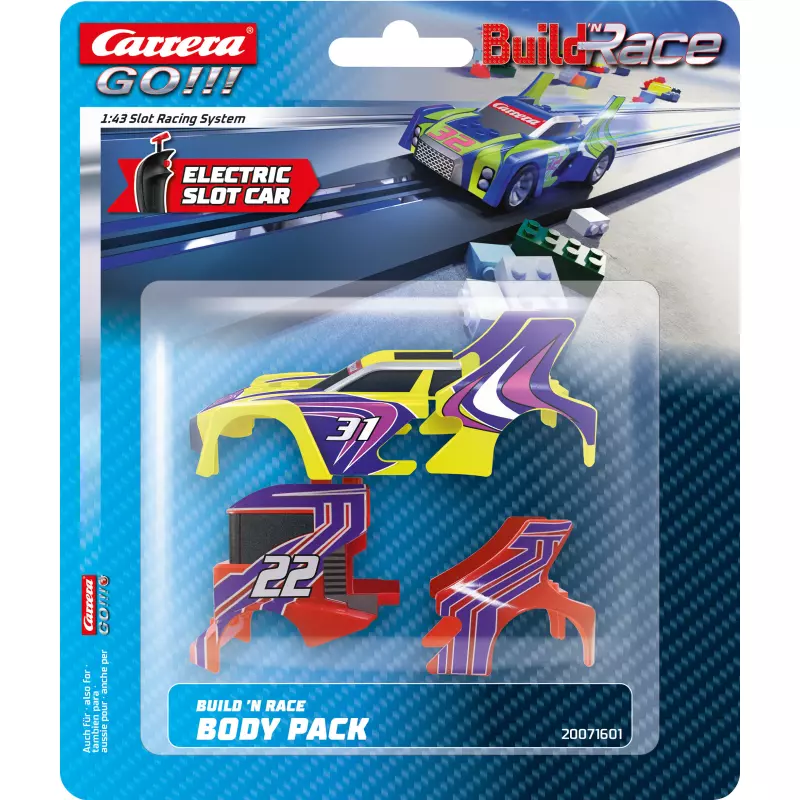  Carrera GO!!! 71601 Build 'n Race - Pack Carrosserie
