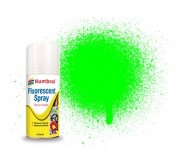 Humbrol AD6203 Fluorescent Green - 150ml Acrylic Spray Paint