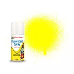 Humbrol AD6204 Fluorescent Yellow - 150ml Acrylic Spray Paint