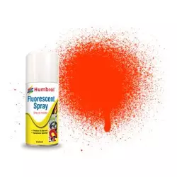 Humbrol AD6205 Orange Fluorescent - 150ml Peinture en Bombe Acrylique