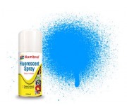 Humbrol AD6210 Fluorescent Blue - 150ml Acrylic Spray Paint