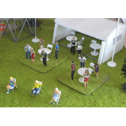 Slot Track Scenics Acc. 5 Tables x4