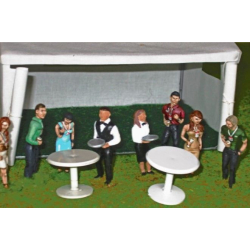 Slot Track Scenics Acc. 5 Tables x4