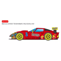 RevoSlot RS0134 Marcos LM600 GT2 - M&M'S Team n3 Red Edition