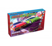 Micro Scalextric G1178P Super Speed Race - Lamborghini vs Porsche - Battery Powered Set