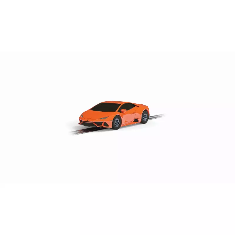  Micro Scalextric G2213 Lamborghini Huracan Evo Car - Orange