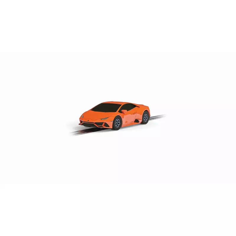 Micro Scalextric G2213 Lamborghini Huracan Evo Car - Orange